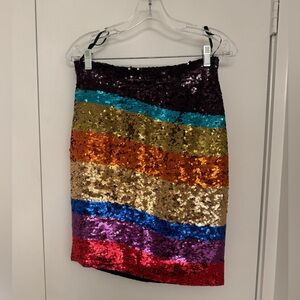 Oleg Cassini Sequin Skirt, In great condition!